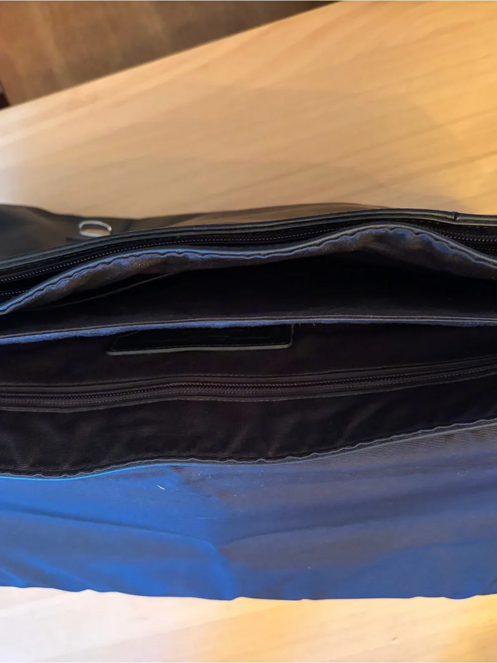 Coach Black Leather Men's Messenger Briefcase
